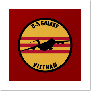 C-5 Galaxy Vietnam Patch Posters and Art